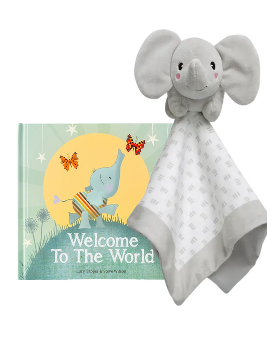 "Welcome to the World" - Effie the Elephant Baby Bundle