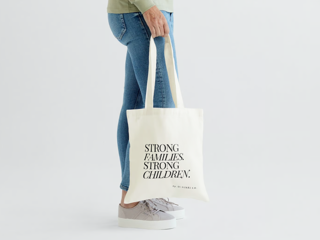 Strong Families Strong Children - Tote Bag