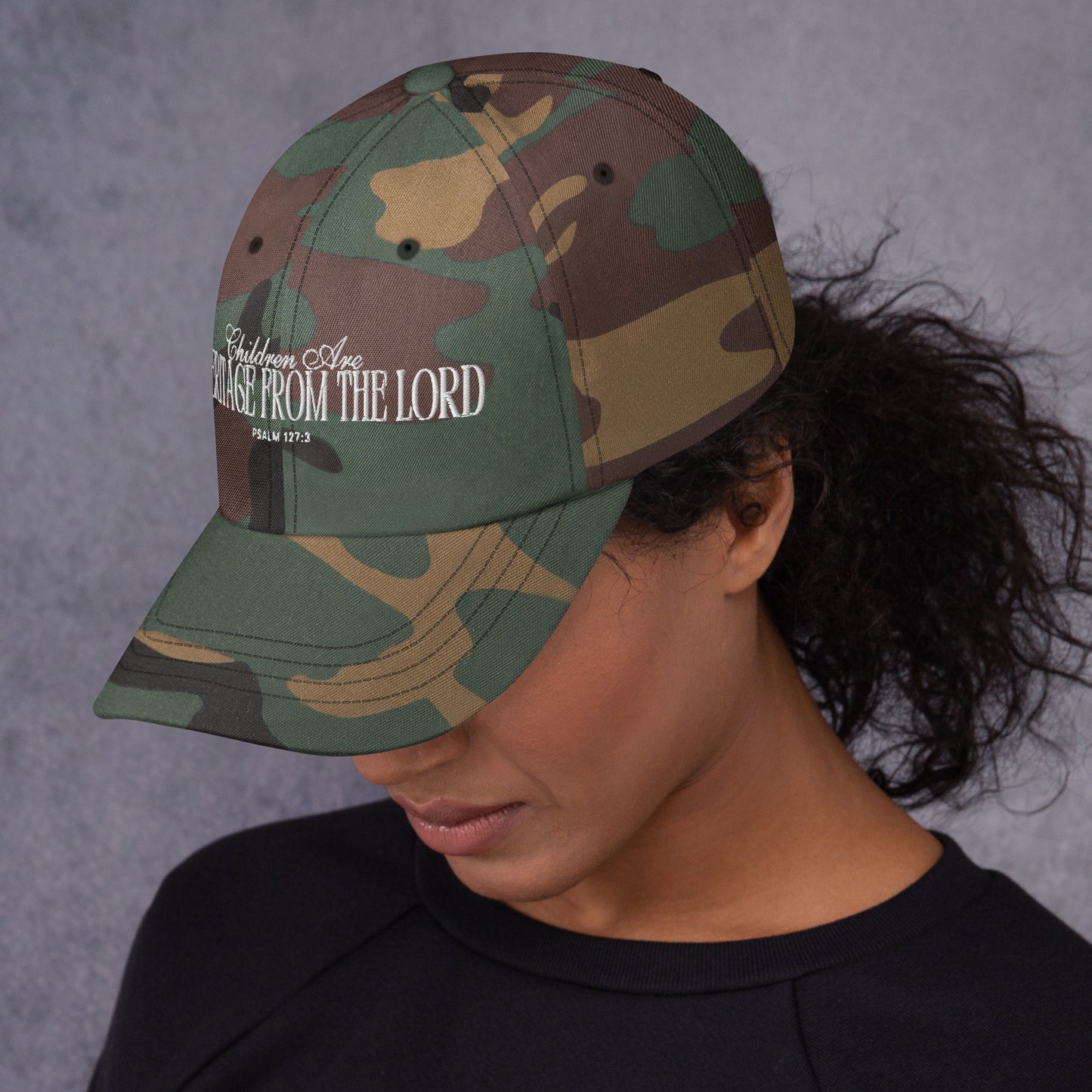 Heritage from the Lord - Baseball Cap in Camo/Spruce/Night/Ebony