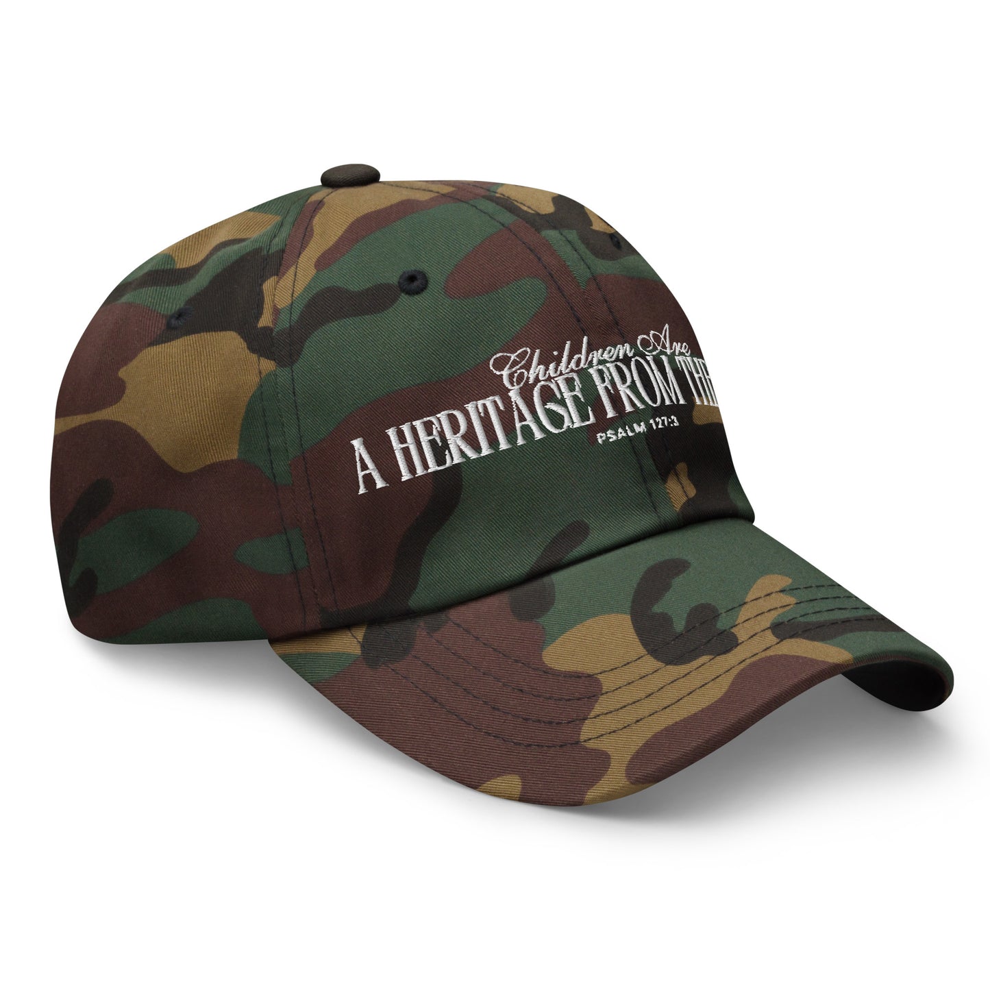 Heritage from the Lord - Baseball Cap in Camo/Spruce/Night/Ebony