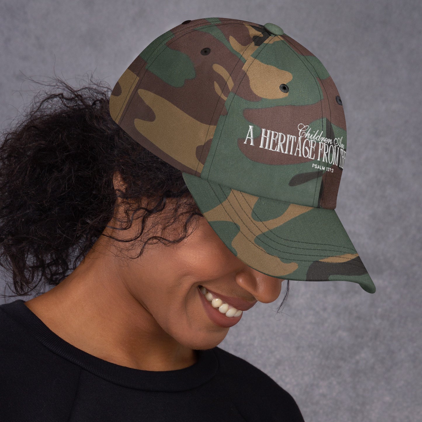 Heritage from the Lord - Baseball Cap in Camo/Spruce/Night/Ebony