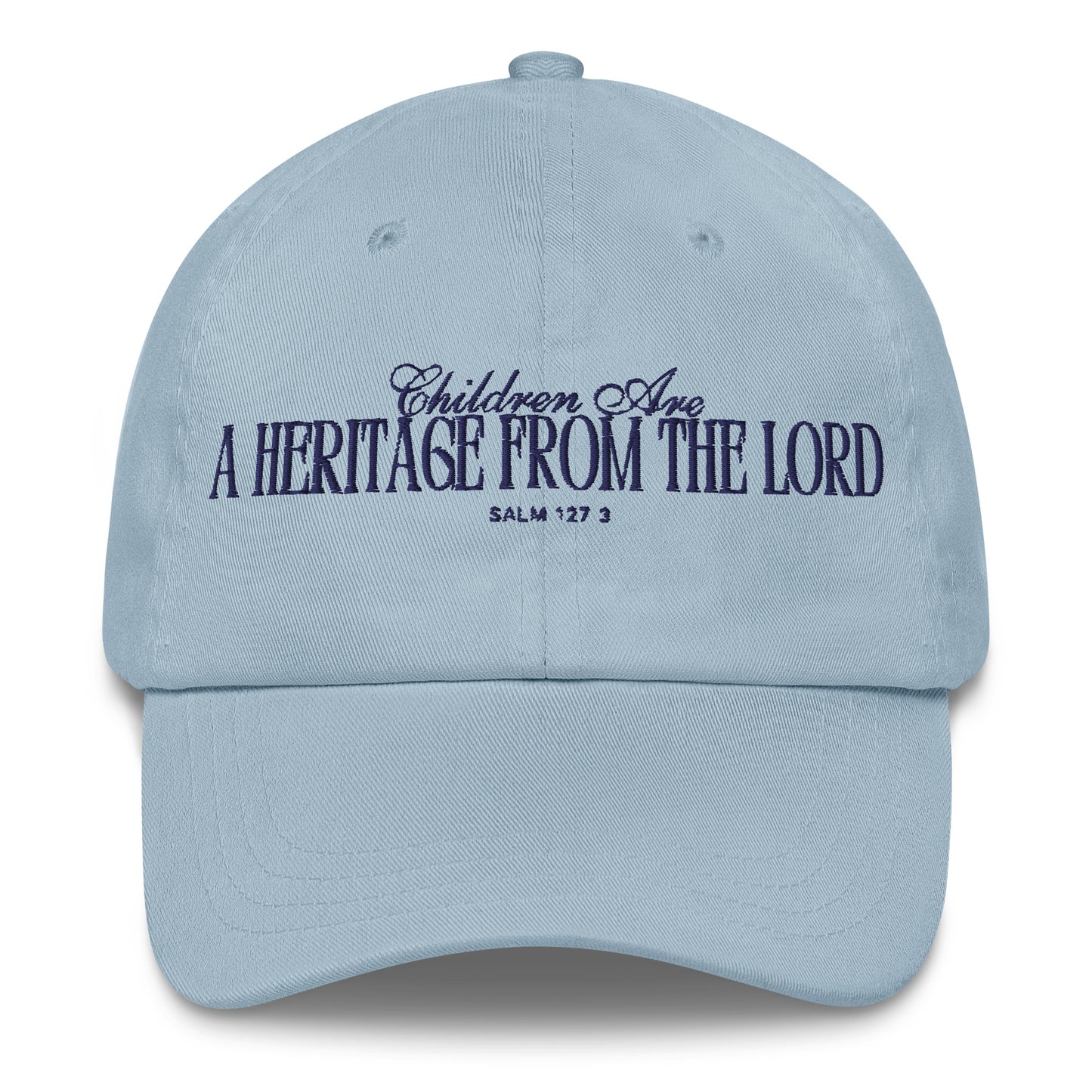 Heritage from the Lord - Baseball Cap in Sky/Ivory