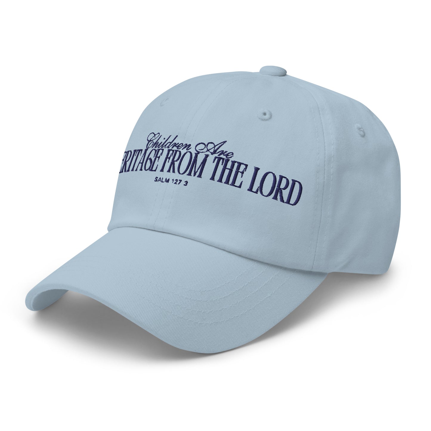 Heritage from the Lord - Baseball Cap in Sky/Ivory