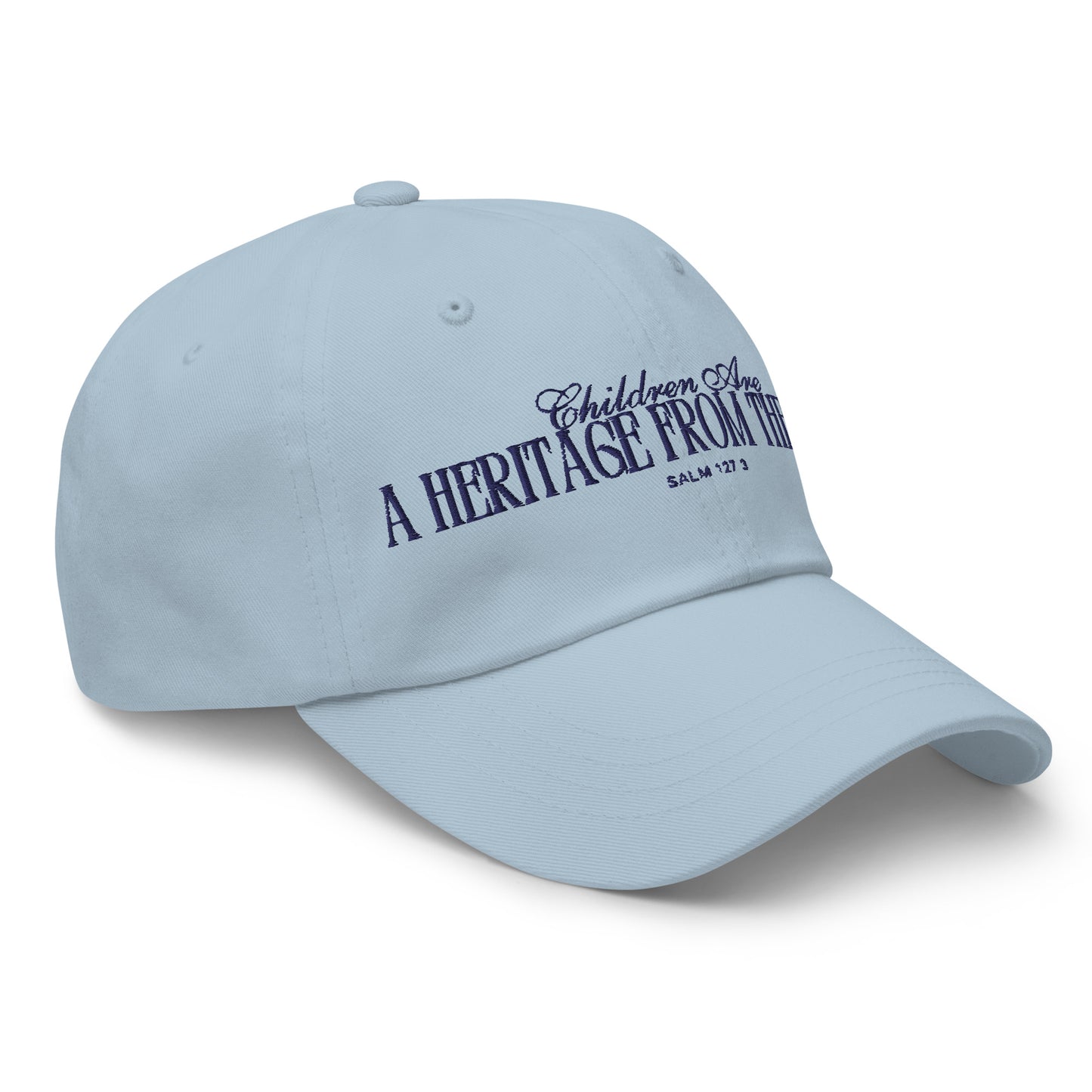 Heritage from the Lord - Baseball Cap in Sky/Ivory