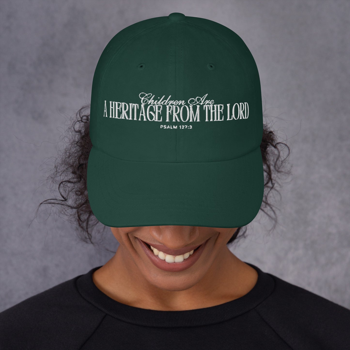 Heritage from the Lord - Baseball Cap in Camo/Spruce/Night/Ebony