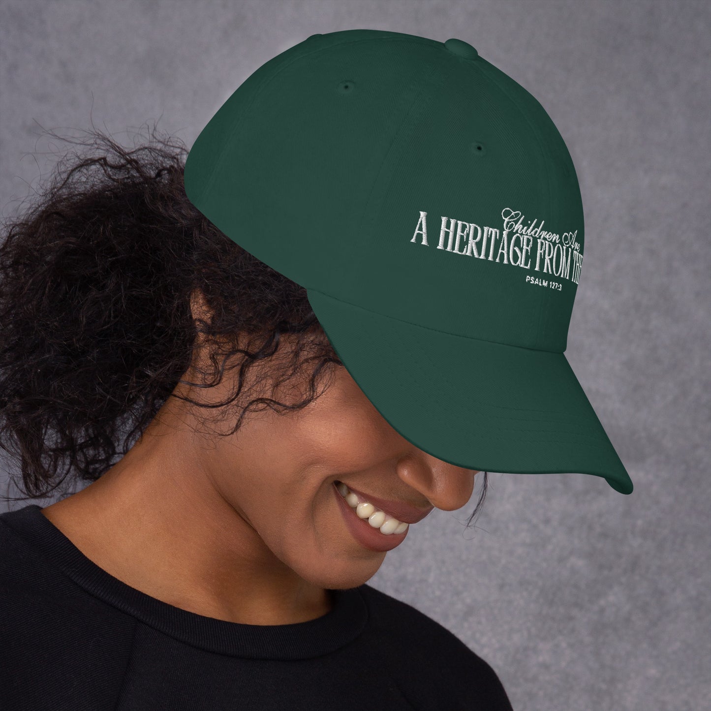 Heritage from the Lord - Baseball Cap in Camo/Spruce/Night/Ebony