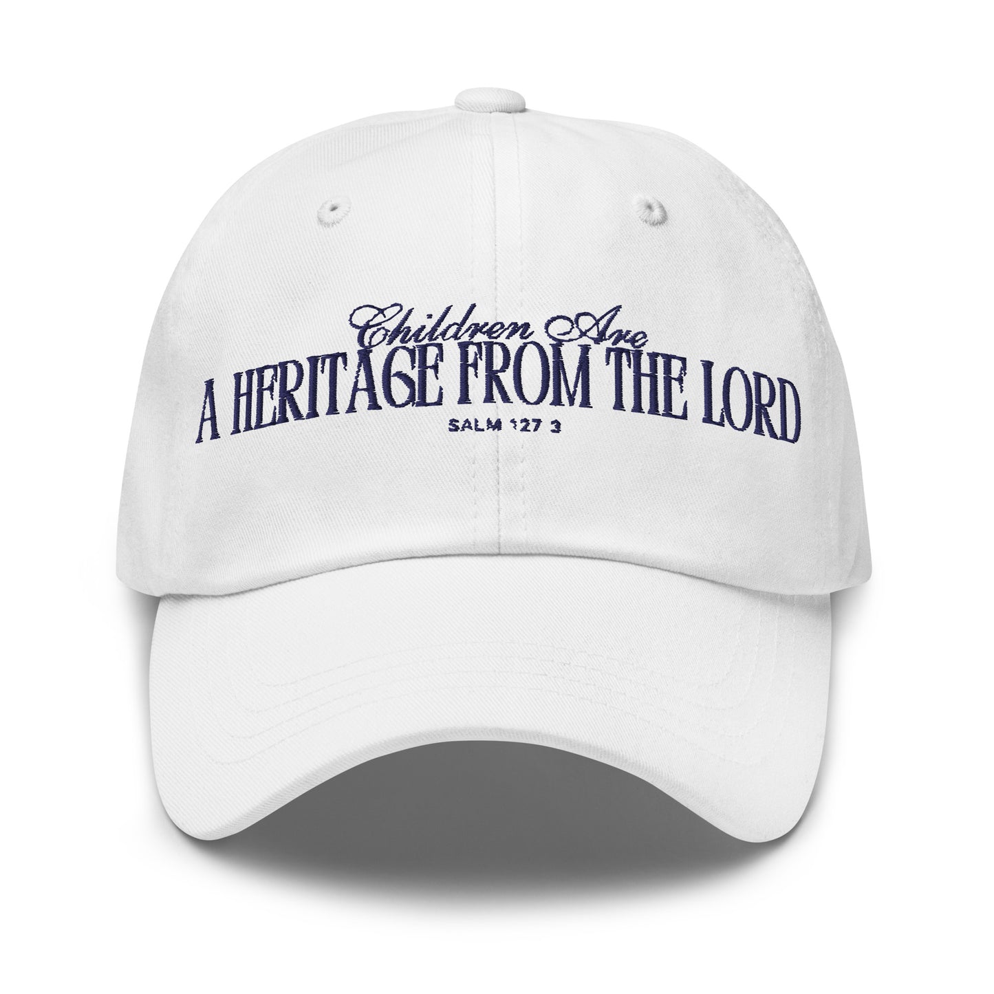 Heritage from the Lord - Baseball Cap in Sky/Ivory