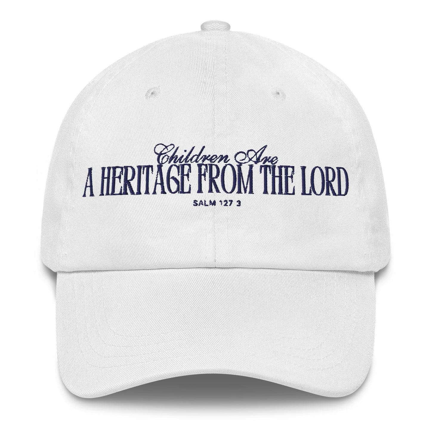 Heritage from the Lord - Baseball Cap in Sky/Ivory