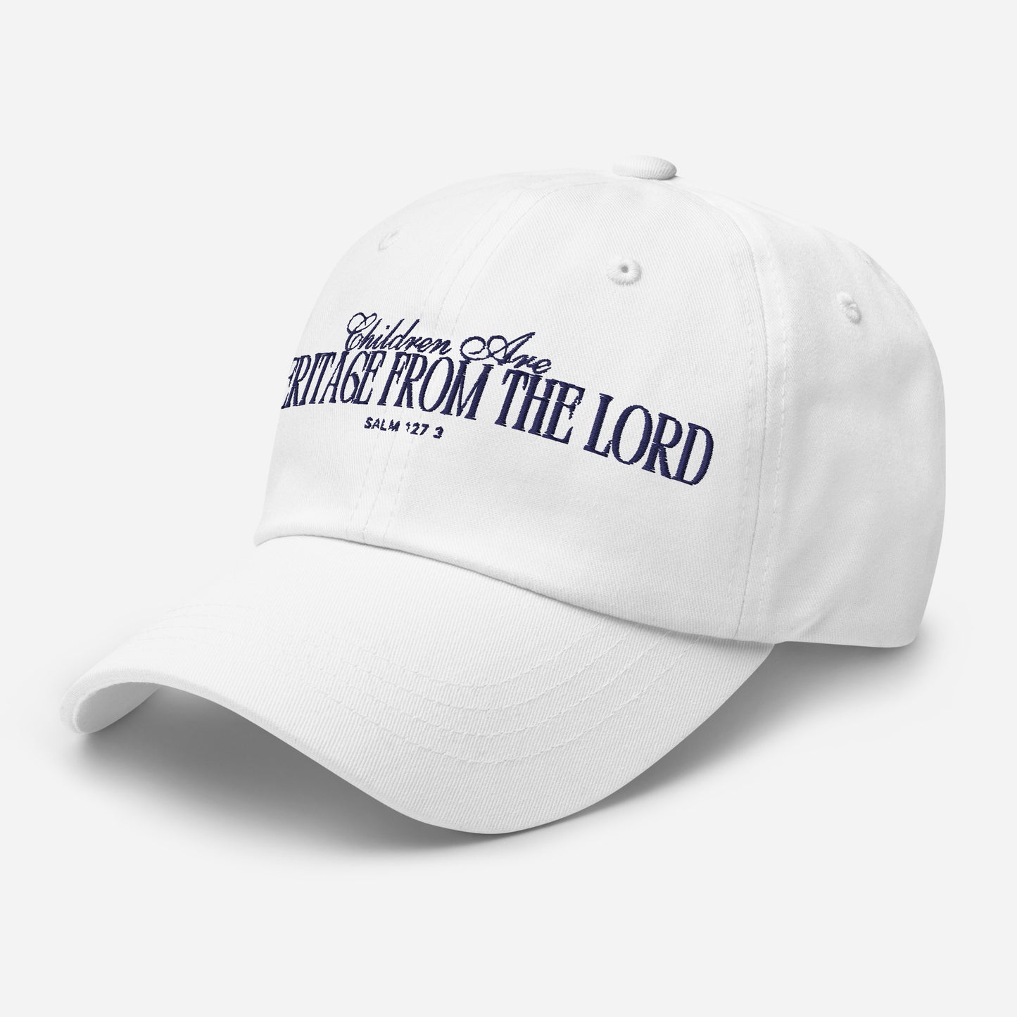 Heritage from the Lord - Baseball Cap in Sky/Ivory