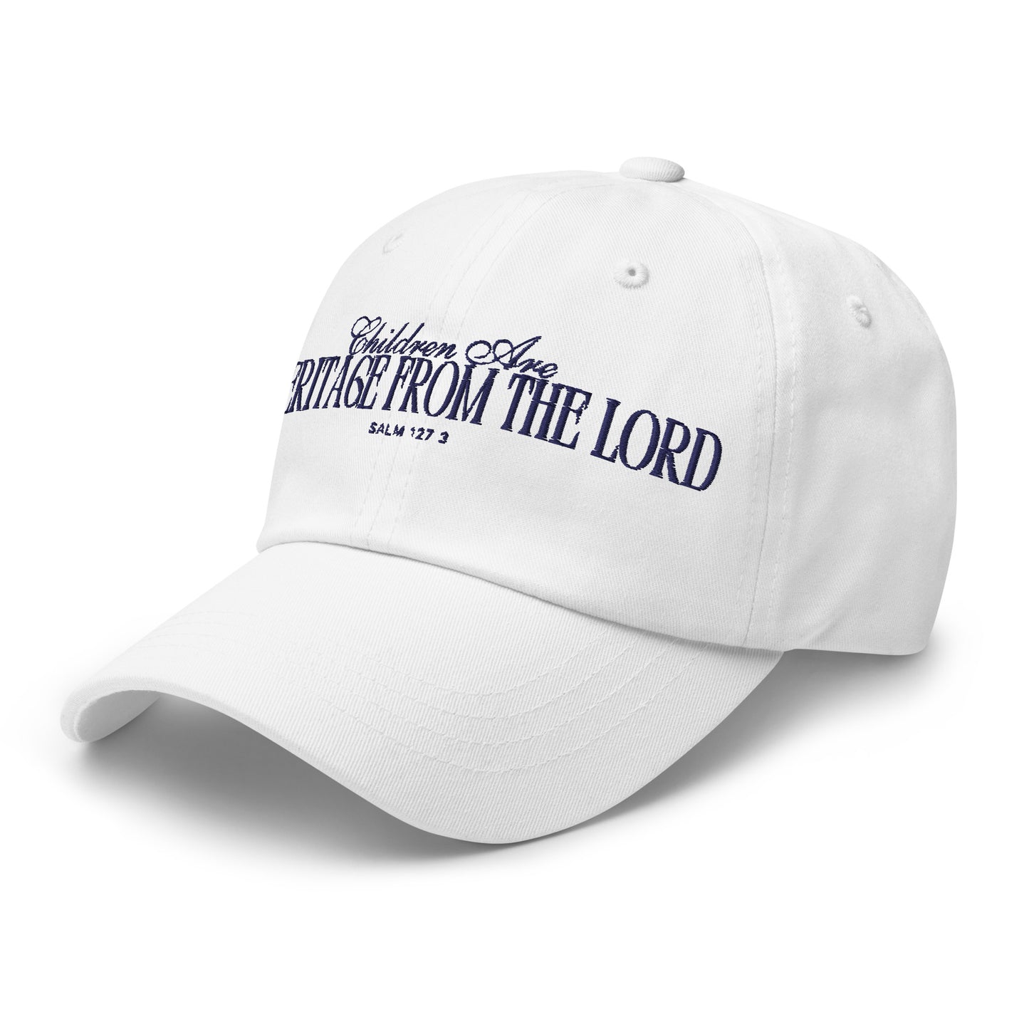 Heritage from the Lord - Baseball Cap in Sky/Ivory