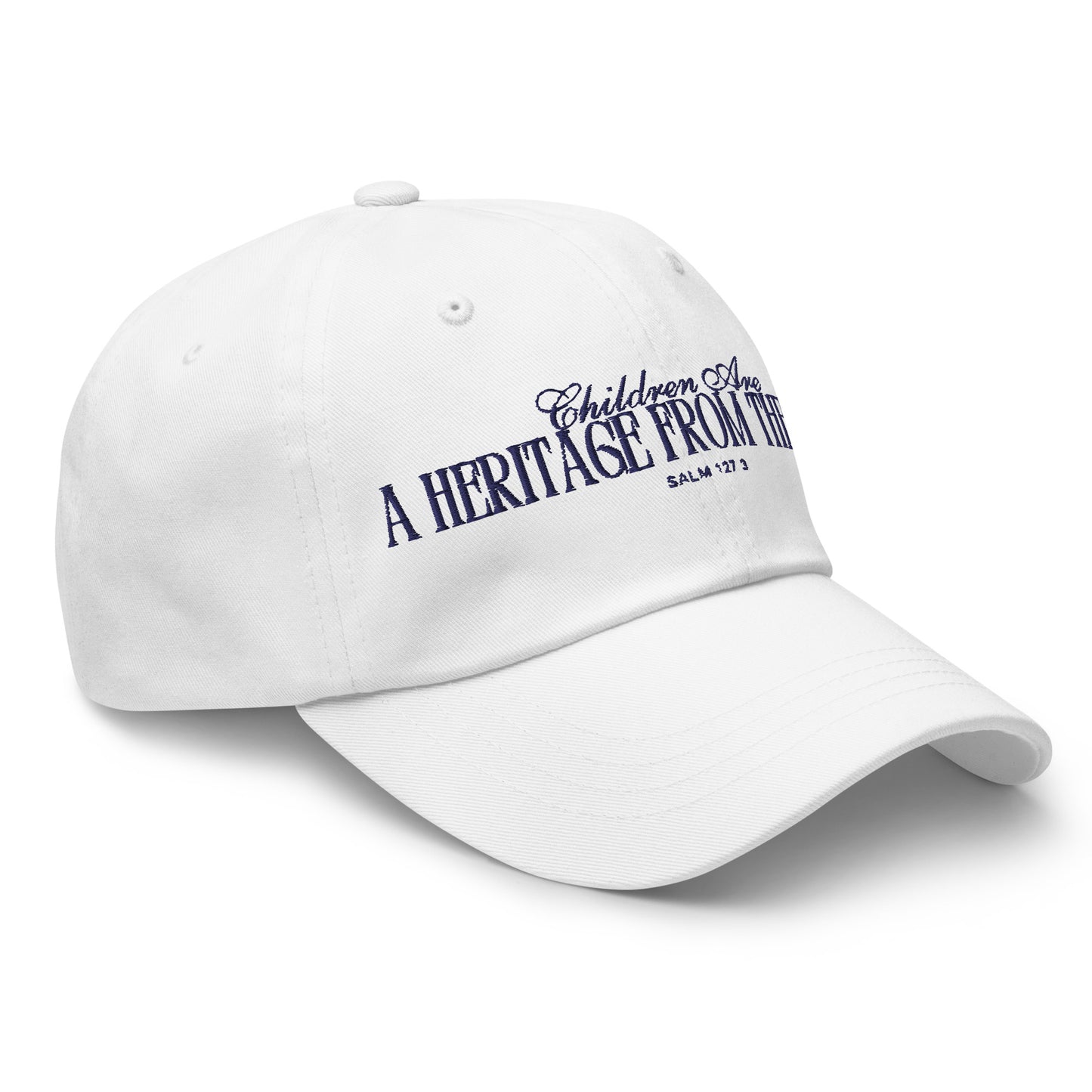 Heritage from the Lord - Baseball Cap in Sky/Ivory