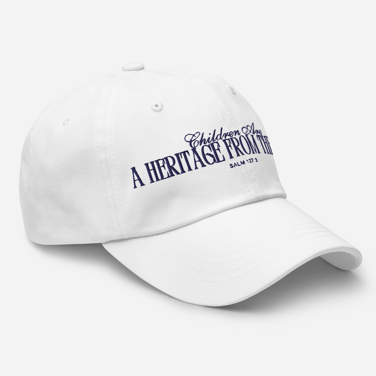Heritage from the Lord - Baseball Cap in Sky/Ivory