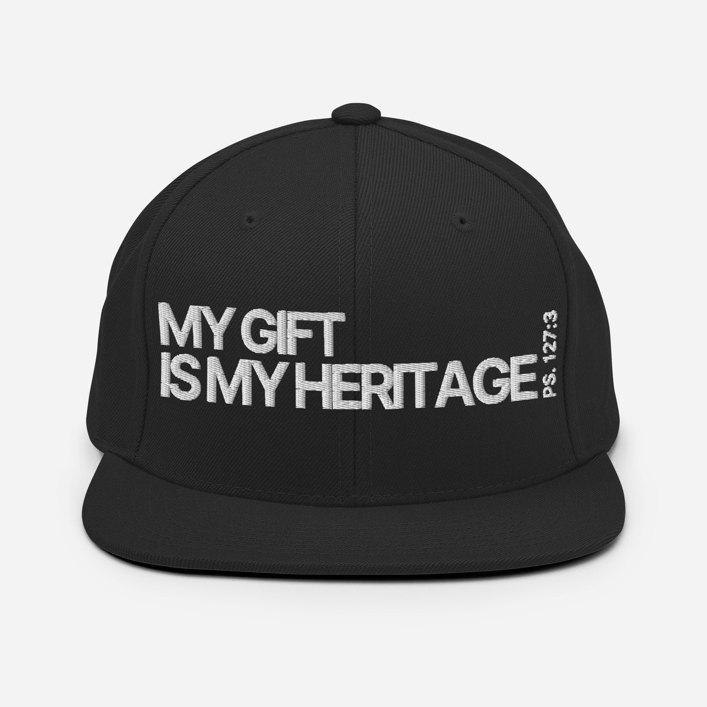 Heritage from the Lord - Snapback Hat in Camo/Spruce/Ebony (Single)