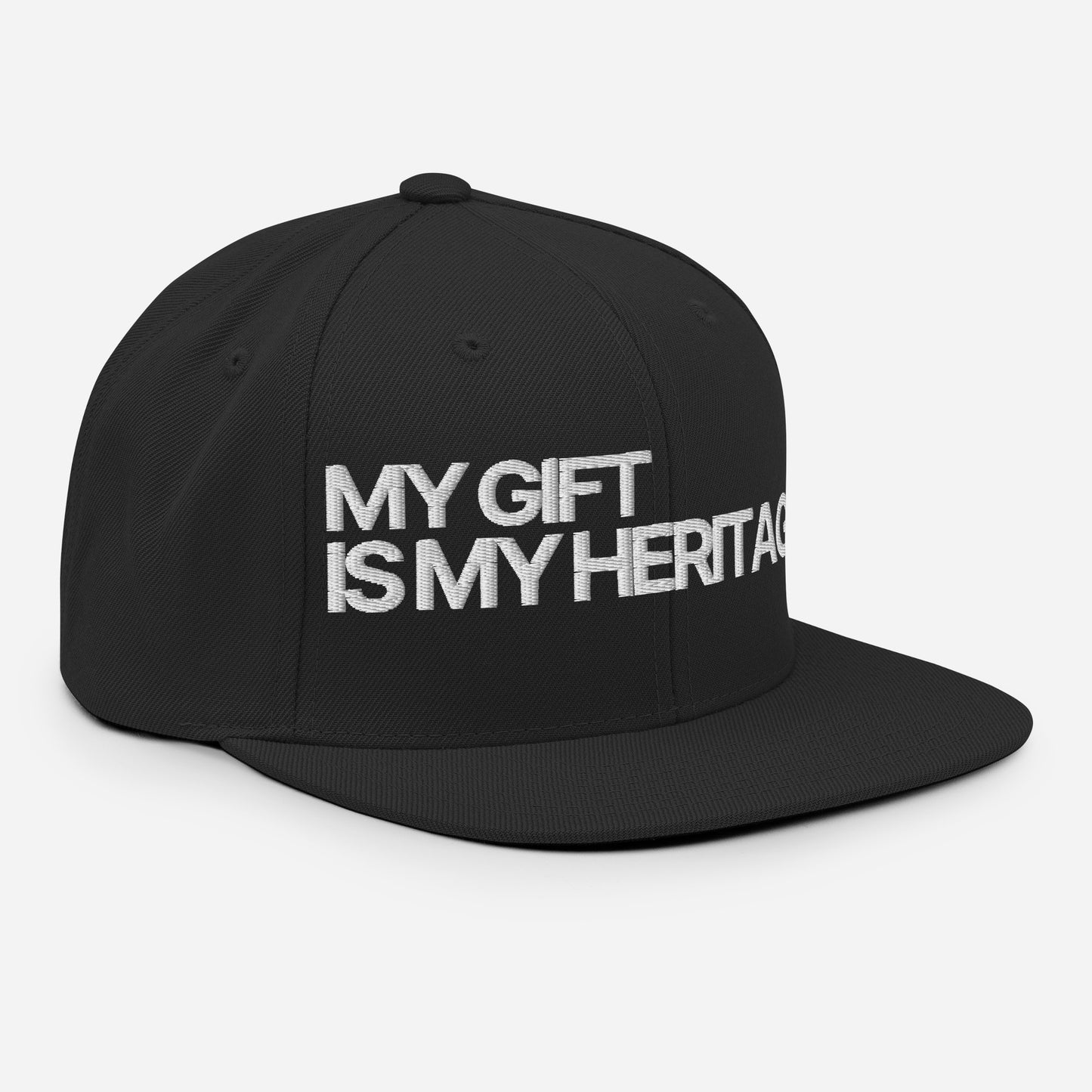 Heritage from the Lord - Snapback Hat in Camo/Spruce/Ebony (Single)