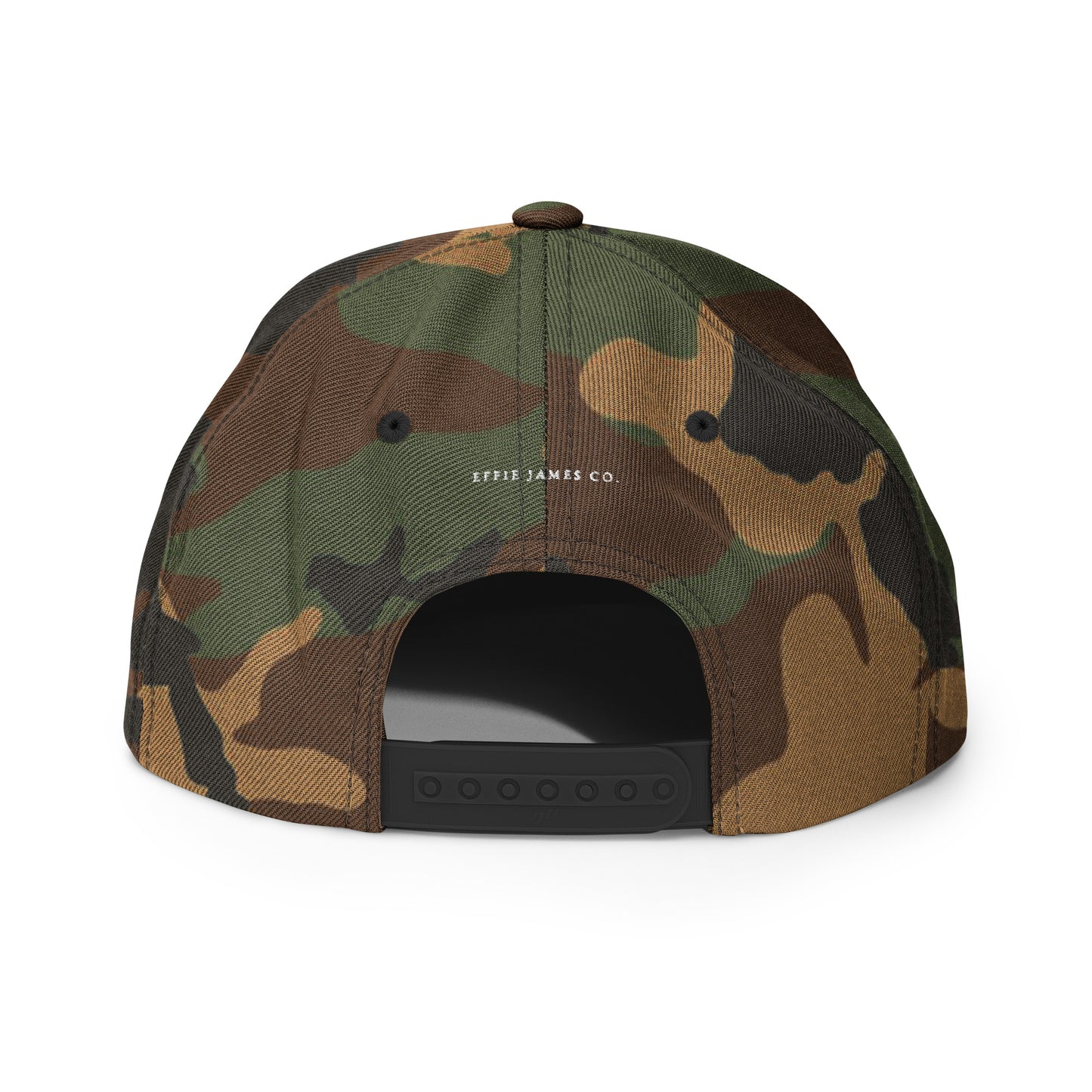 Heritage from the Lord - Snapback Hat in Camo/Spruce/Ebony (Single)