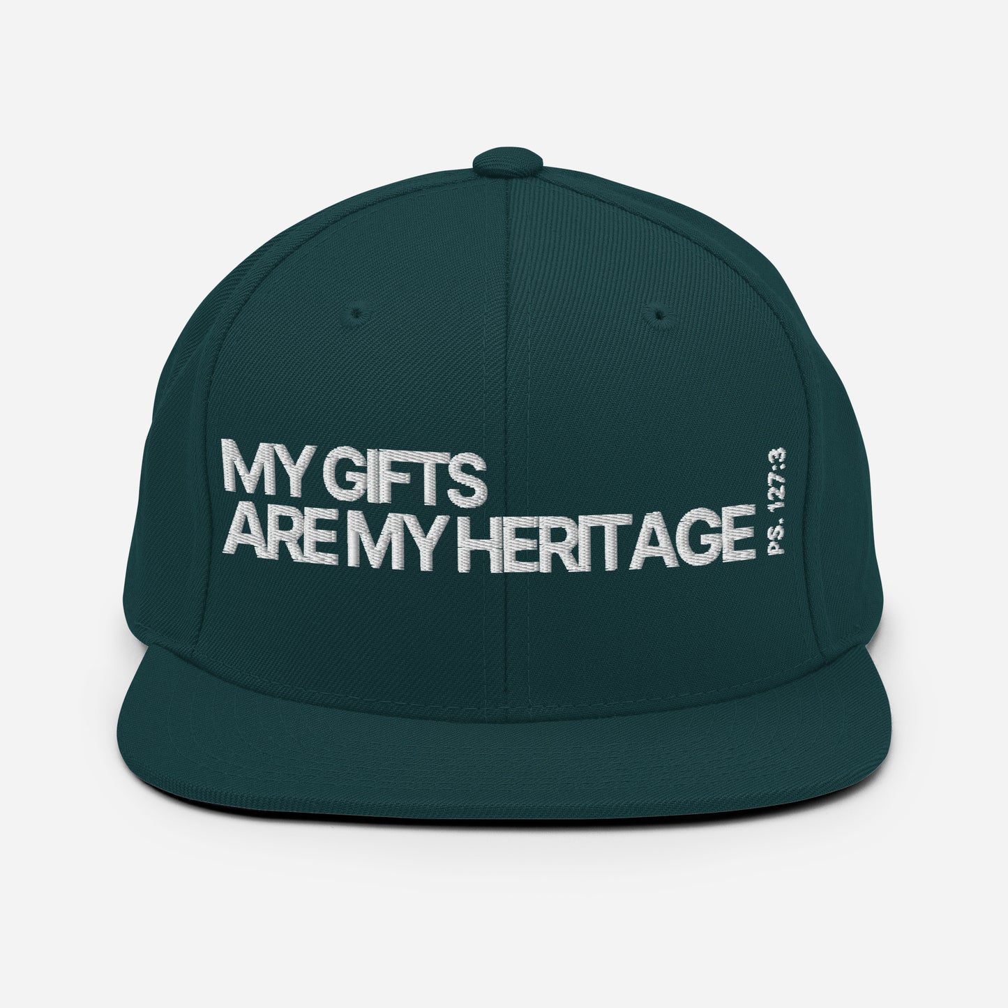 Heritage from the Lord - Snapback Hat in Camo/Spruce/Ebony (Multi)