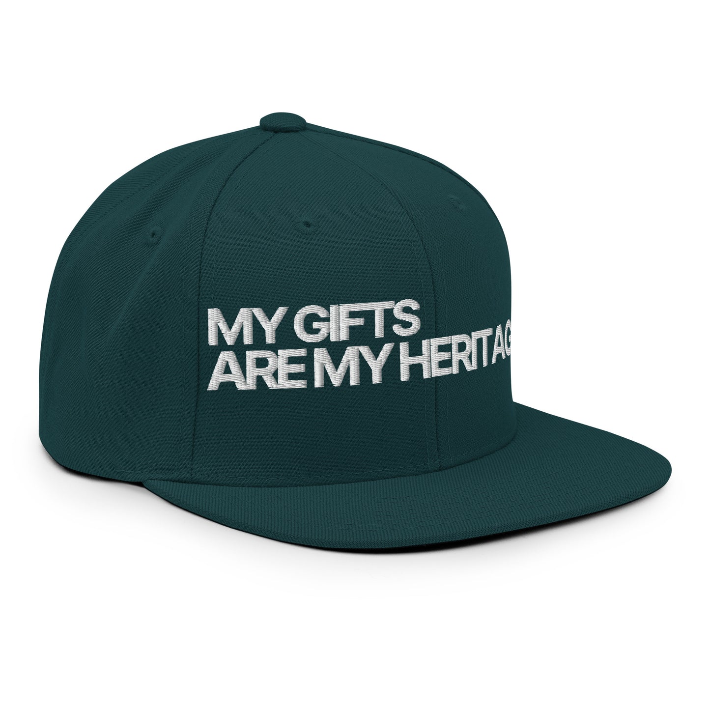 Heritage from the Lord - Snapback Hat in Camo/Spruce/Ebony (Multi)