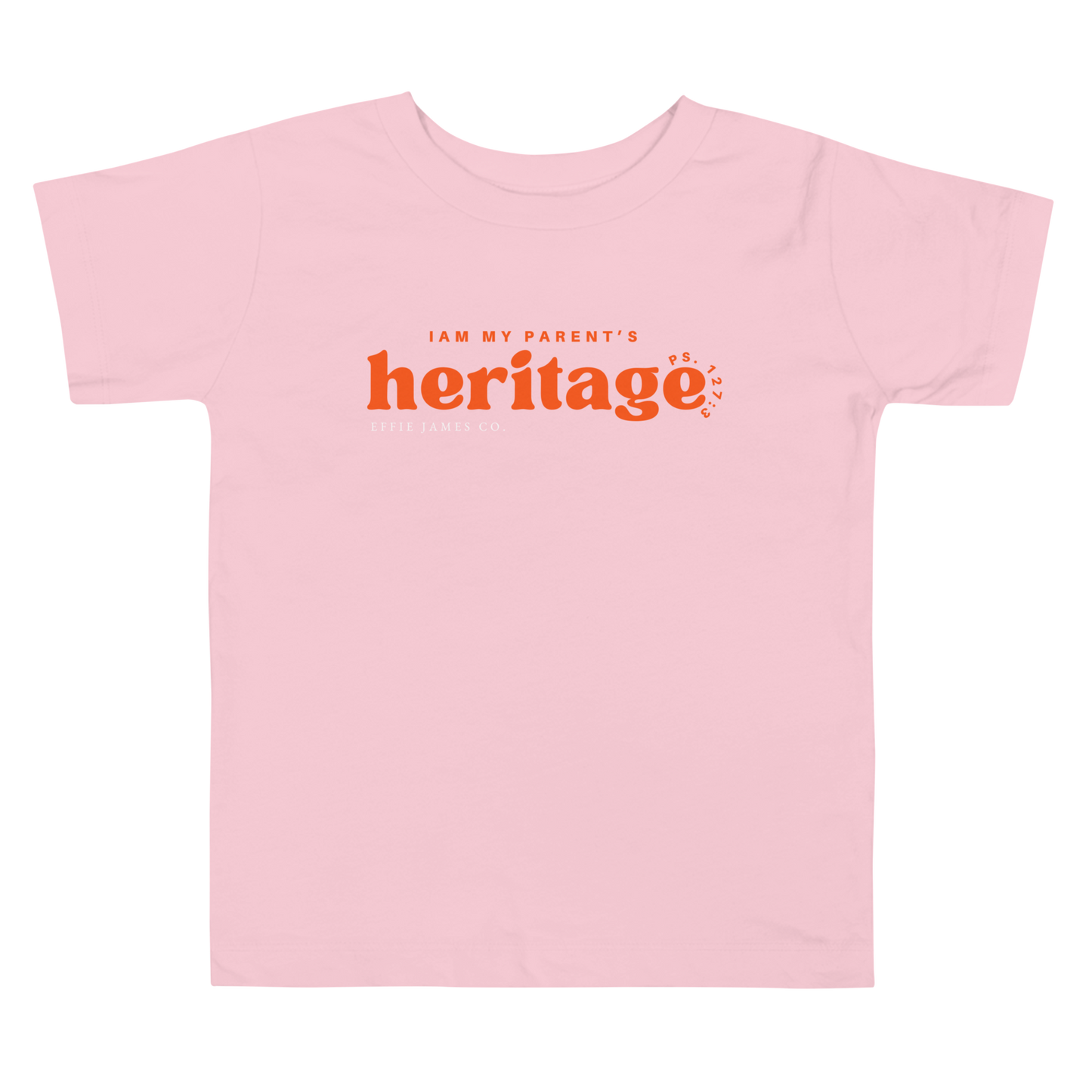 Heritage from the Lord - Girl Toddler T-Shirt
