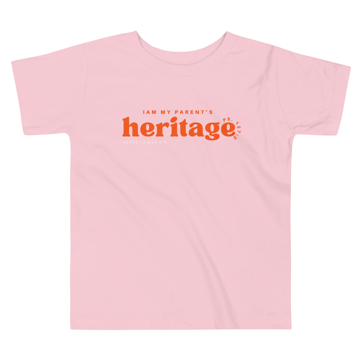 Heritage from the Lord - Girl Toddler T-Shirt