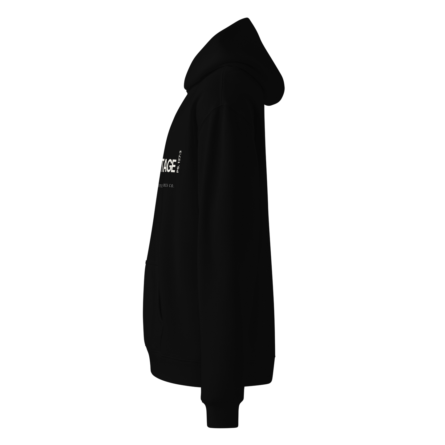 Heritage from the Lord - Unisex Oversized Hoodie in Ebony (Multi)