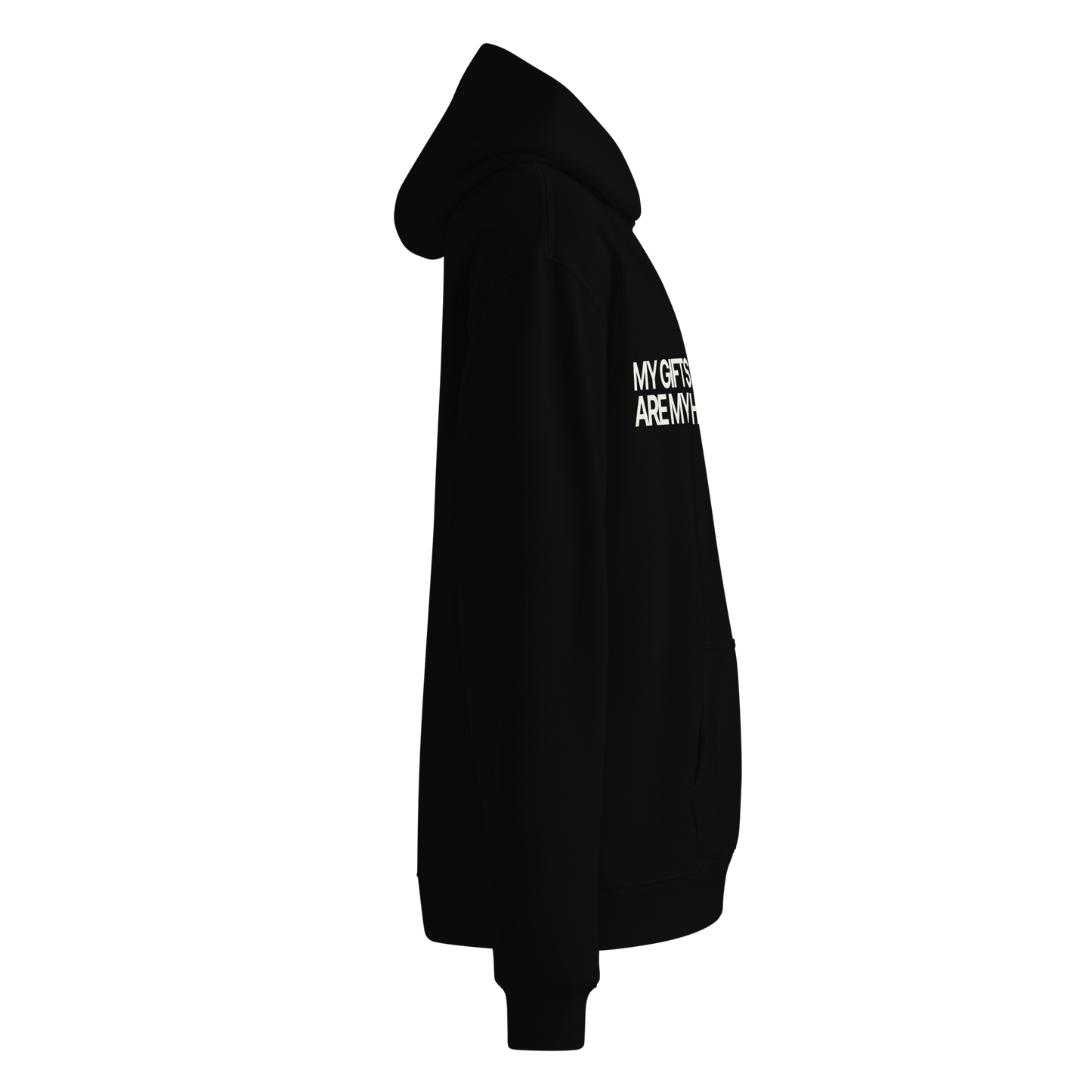 Heritage from the Lord - Unisex Oversized Hoodie in Ebony (Multi)