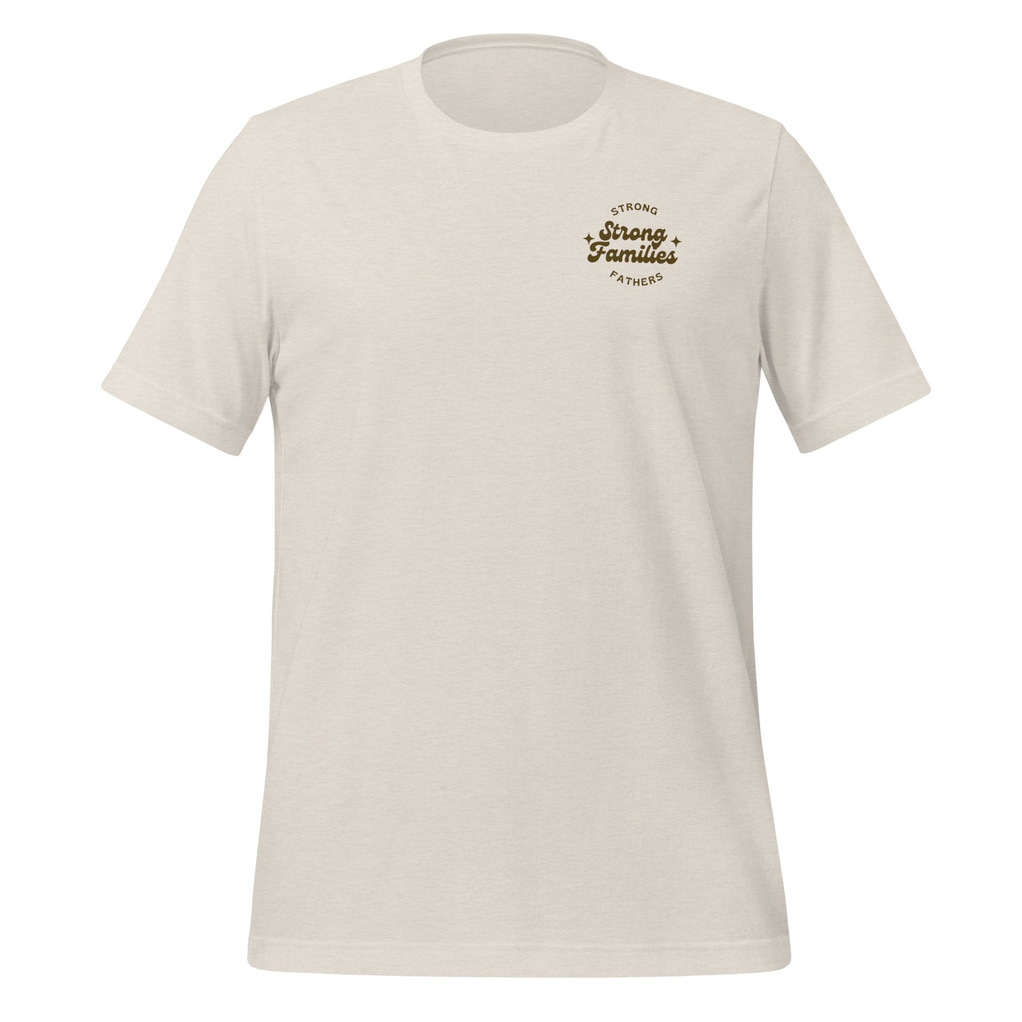 Strong Father Strong Family - Men's Relaxed Shirt in Bone/Sand