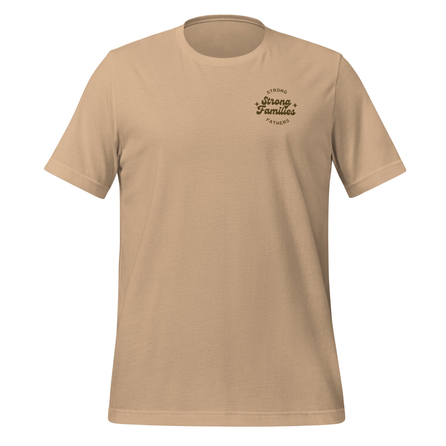 Strong Father Strong Family - Men's Relaxed Shirt in Bone/Sand