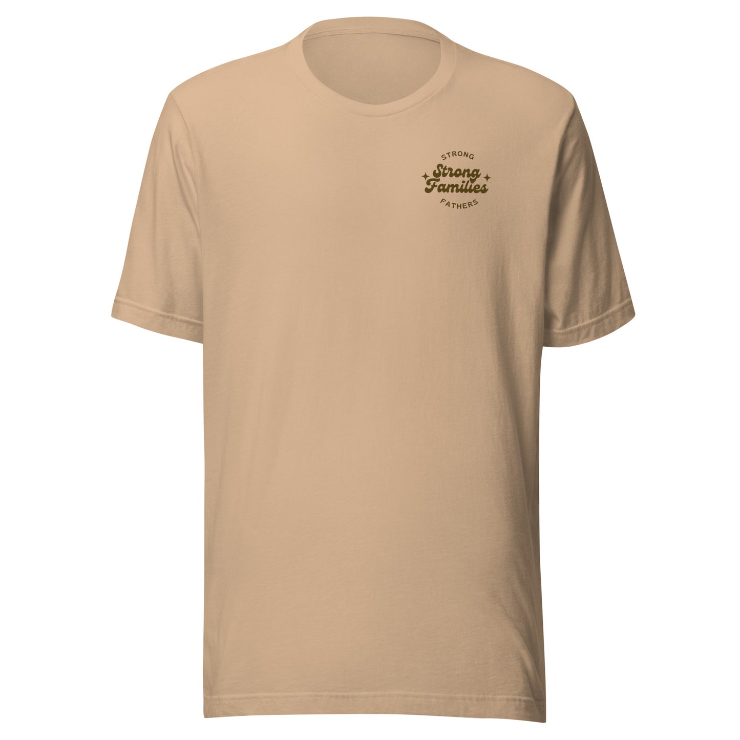Strong Father Strong Family - Men's Relaxed Shirt in Bone/Sand