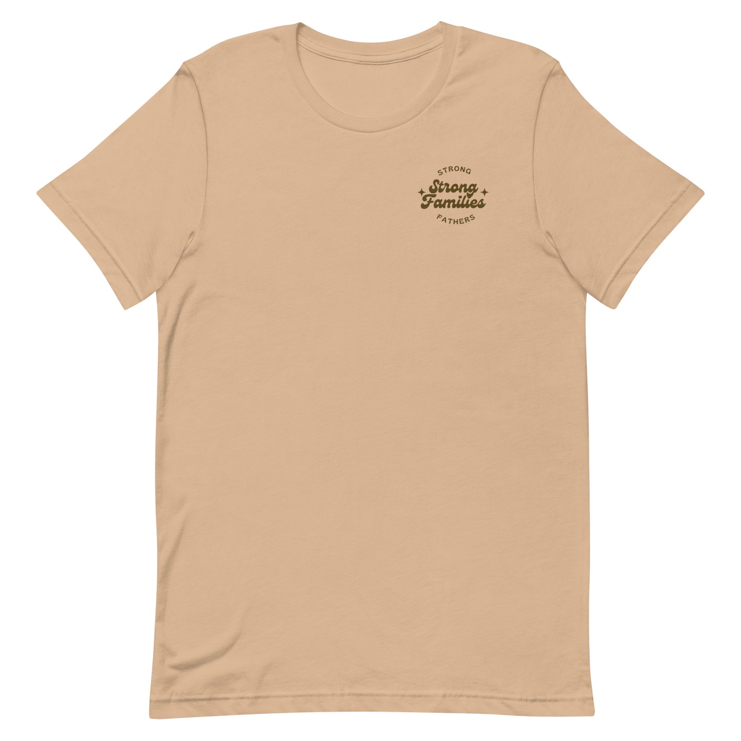 Strong Father Strong Family - Men's Relaxed Shirt in Bone/Sand