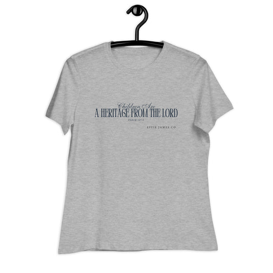 Heritage from the Lord - Women's Relaxed Shirt in Smoke/Stone/Ecru/Ivory