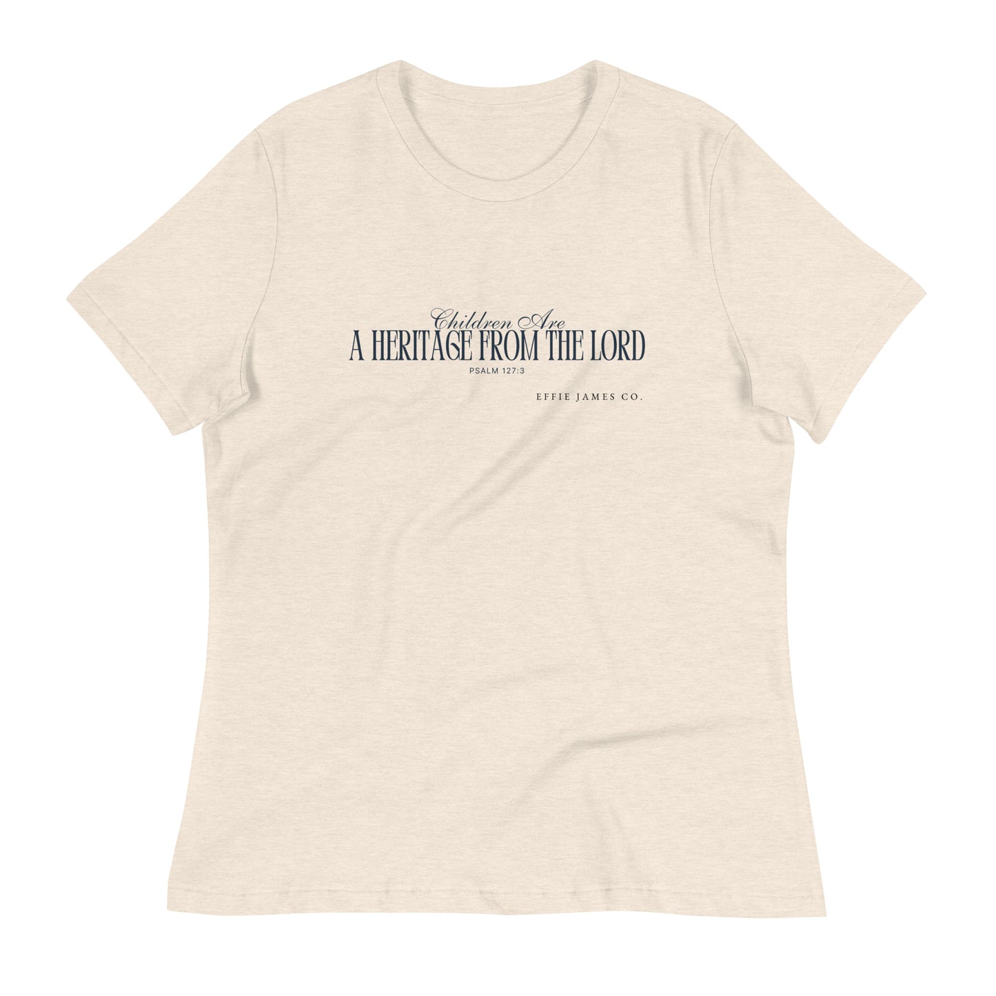 Heritage from the Lord - Women's Relaxed Shirt in Smoke/Stone/Ecru/Ivory