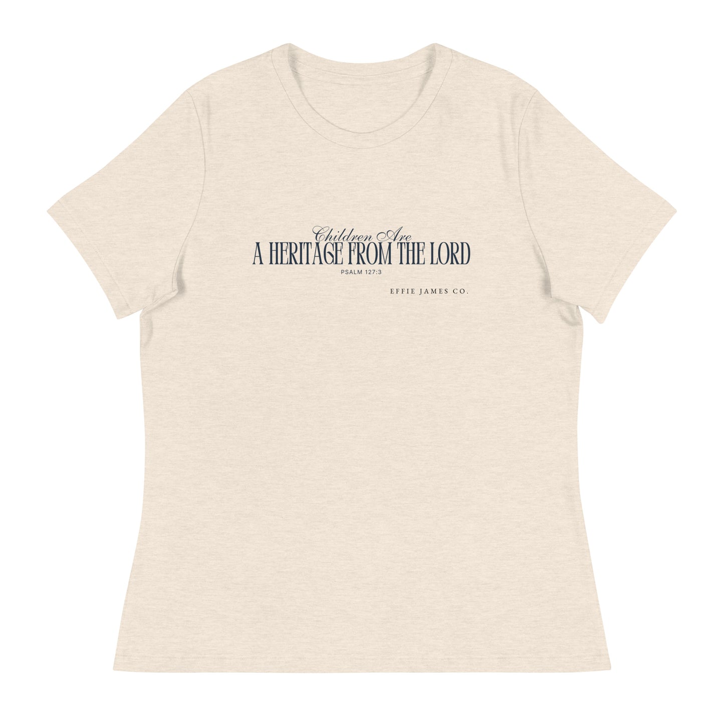 Heritage from the Lord - Women's Relaxed Shirt in Smoke/Stone/Ecru/Ivory