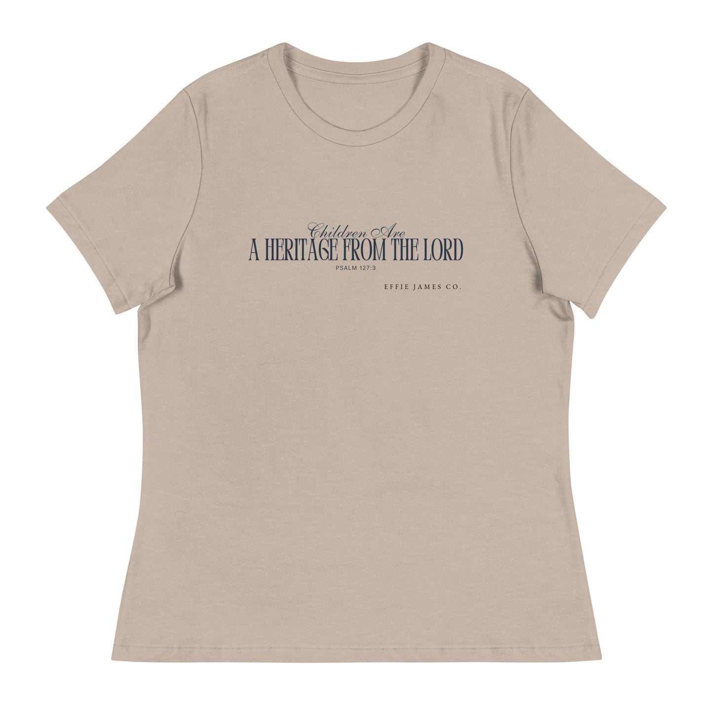 Heritage from the Lord - Women's Relaxed Shirt in Smoke/Stone/Ecru/Ivory